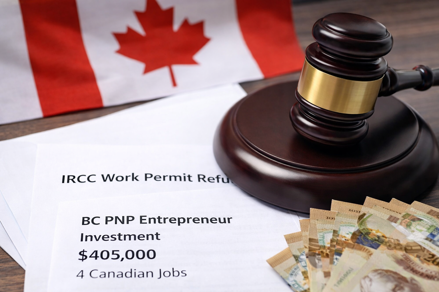 BC PNP entrepreneur work permit refusal despite $405K investment and four Canadian jobs