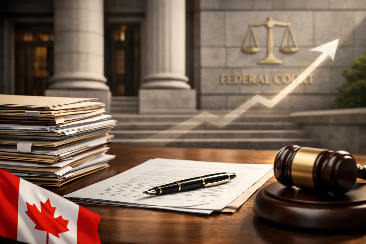 Federal Court of Canada building in Ottawa where immigration judicial review cases are heard