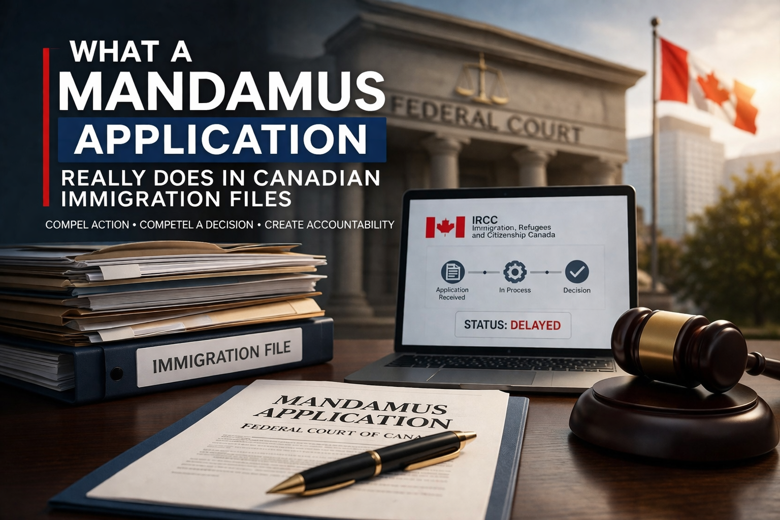 Mandamus application in Canadian immigration files