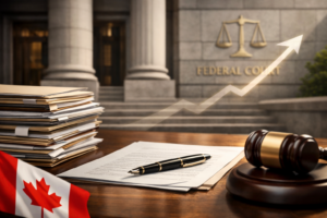 Federal Court of Canada building in Ottawa where immigration judicial review cases are heard